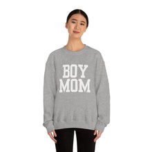 Load image into Gallery viewer, Boy Mom | Baby Boy Newborn New Dad Gender Reveal Pregnancy Announcement Hospital Outfit | Unisex Heavy Blend Crewneck Sweatshirt
