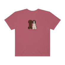 Load image into Gallery viewer, Good Dogs Tee | Boykin Spaniel English Springer Spaniel Dogs Shirt Dog Mom Dog Mama Gift Pet Unisex Garment-Dyed T-shirt
