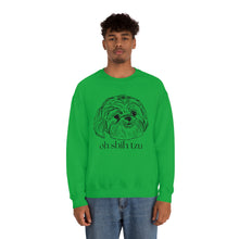 Load image into Gallery viewer, Oh Shih Tzu | Dog Mom Pet Unisex Heavy Blend Crewneck Sweatshirt
