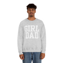 Load image into Gallery viewer, Girl Dad | Baby Girl New Dad Gender Reveal Pregnancy Announcement Hospital Outfit | Unisex Heavy Blend Crewneck Sweatshirt
