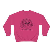 Load image into Gallery viewer, Oh Shih Tzu | Dog Mom Pet Unisex Heavy Blend Crewneck Sweatshirt
