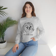 Load image into Gallery viewer, Oh Shih Tzu | Dog Mom Pet Unisex Heavy Blend Crewneck Sweatshirt
