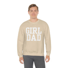 Load image into Gallery viewer, Girl Dad | Baby Girl New Dad Gender Reveal Pregnancy Announcement Hospital Outfit | Unisex Heavy Blend Crewneck Sweatshirt
