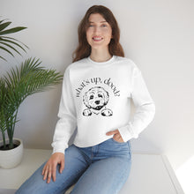 Load image into Gallery viewer, What&#39;s Up Dood | Golden Doodle Poodle Dog Mom Pet Unisex Heavy Blend Crewneck Sweatshirt
