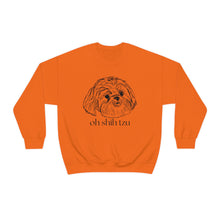 Load image into Gallery viewer, Oh Shih Tzu | Dog Mom Pet Unisex Heavy Blend Crewneck Sweatshirt
