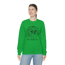 Load image into Gallery viewer, Oh Shih Tzu | Dog Mom Pet Unisex Heavy Blend Crewneck Sweatshirt
