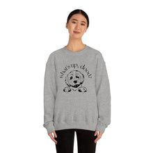 Load image into Gallery viewer, What&#39;s Up Dood | Golden Doodle Poodle Dog Mom Pet Unisex Heavy Blend Crewneck Sweatshirt
