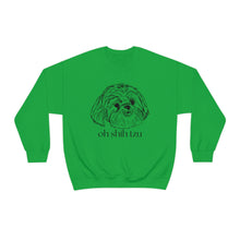 Load image into Gallery viewer, Oh Shih Tzu | Dog Mom Pet Unisex Heavy Blend Crewneck Sweatshirt
