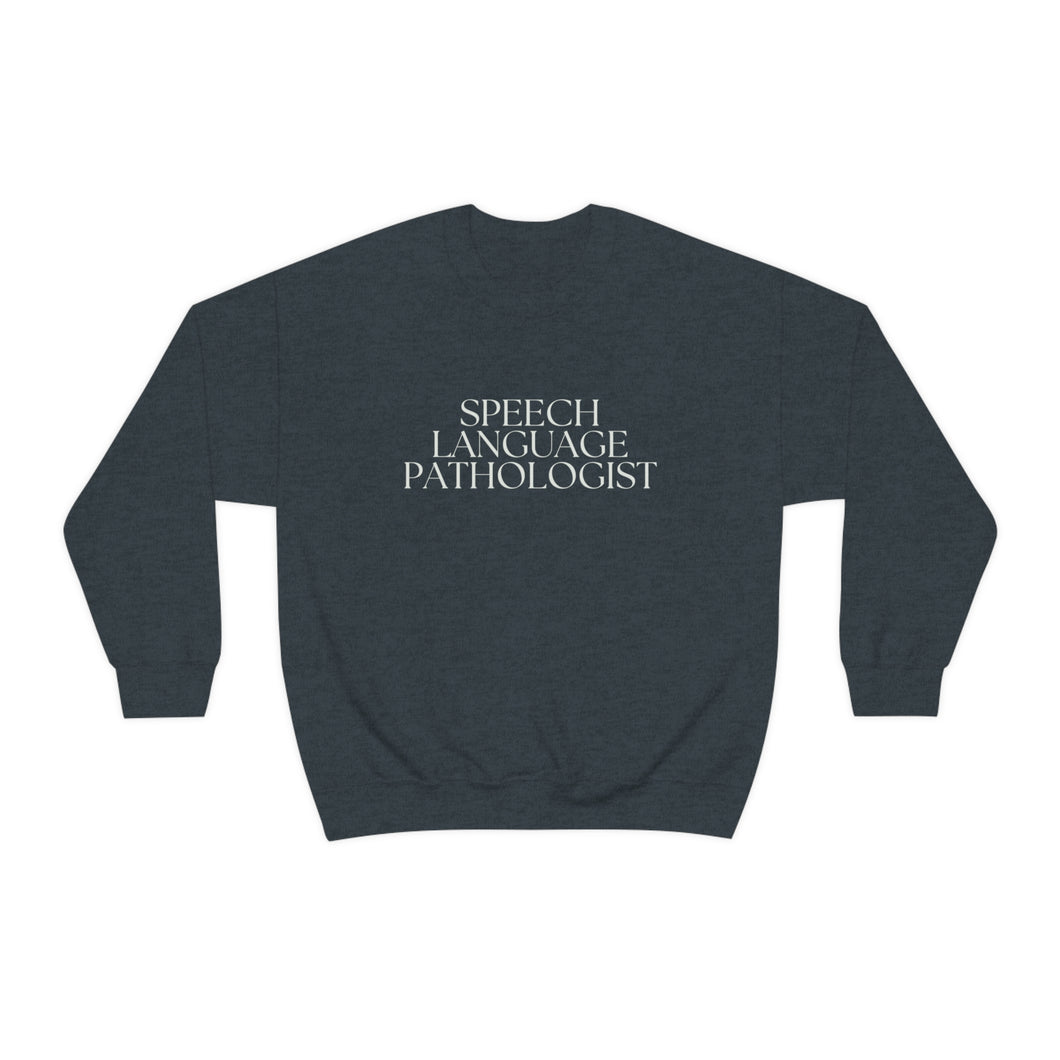 Speech Language Pathologist SLP Gift Unisex Heavy Blend Crewneck Sweatshirt