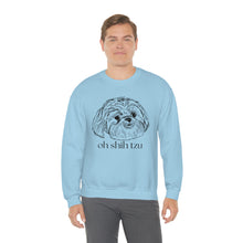 Load image into Gallery viewer, Oh Shih Tzu | Dog Mom Pet Unisex Heavy Blend Crewneck Sweatshirt
