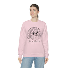 Load image into Gallery viewer, Oh Shih Tzu | Dog Mom Pet Unisex Heavy Blend Crewneck Sweatshirt
