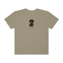 Load image into Gallery viewer, Good Boy Tee | Dachshund Black Brown Weiner Dog Shirt Dog Mom Dog Mama Gift Pet Unisex Garment-Dyed T-shirt
