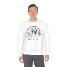 Load image into Gallery viewer, Oh Shih Tzu | Dog Mom Pet Unisex Heavy Blend Crewneck Sweatshirt
