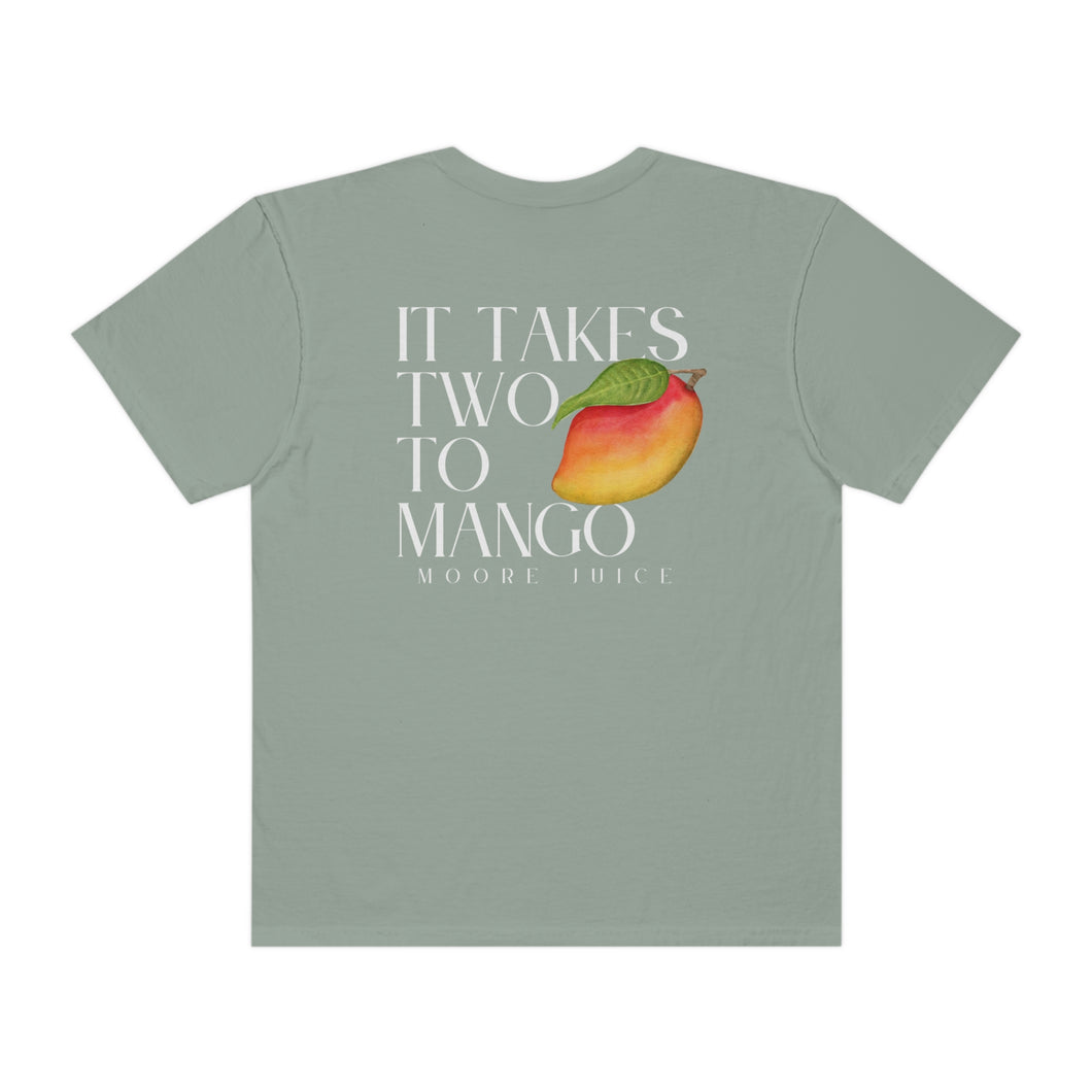 Moore Juice | It Takes Two to Mango Tee | Unisex Garment-Dyed T-shirt