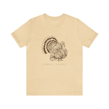 Load image into Gallery viewer, Gobble Gobble Turkey | Thanksgiving Tee Adult Unisex Jersey Short Sleeve Tee
