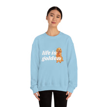 Load image into Gallery viewer, Life is Golden | Golden Retriever Dog Mom Pet Unisex Heavy Blend Crewneck Sweatshirt
