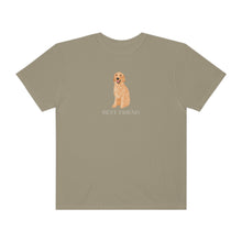 Load image into Gallery viewer, Best Friend Golden Retriever Dog Tee |  Shirt Dog Mom Dog Mama Gift Pet Unisex Garment-Dyed T-shirt
