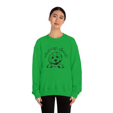 Load image into Gallery viewer, What&#39;s Up Dood | Golden Doodle Poodle Dog Mom Pet Unisex Heavy Blend Crewneck Sweatshirt
