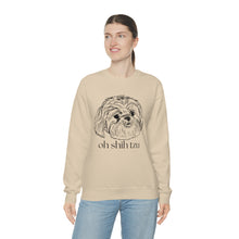 Load image into Gallery viewer, Oh Shih Tzu | Dog Mom Pet Unisex Heavy Blend Crewneck Sweatshirt
