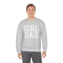 Load image into Gallery viewer, Girl Dad | Baby Girl New Dad Gender Reveal Pregnancy Announcement Hospital Outfit | Unisex Heavy Blend Crewneck Sweatshirt
