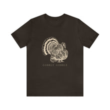 Load image into Gallery viewer, Gobble Gobble Turkey | Thanksgiving Tee Adult Unisex Jersey Short Sleeve Tee
