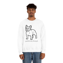 Load image into Gallery viewer, Pardon My French | Frenchie French Bulldog Dog Mom Pet Unisex Heavy Blend Crewneck Sweatshirt
