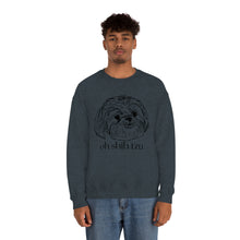 Load image into Gallery viewer, Oh Shih Tzu | Dog Mom Pet Unisex Heavy Blend Crewneck Sweatshirt
