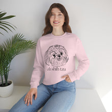 Load image into Gallery viewer, Oh Shih Tzu | Dog Mom Pet Unisex Heavy Blend Crewneck Sweatshirt
