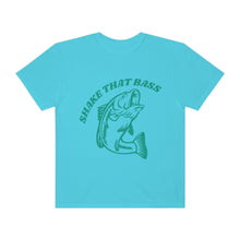 Load image into Gallery viewer, Shake That Bass | Fishing Unisex Garment-Dyed T-shirt
