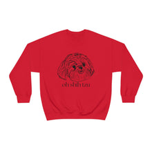 Load image into Gallery viewer, Oh Shih Tzu | Dog Mom Pet Unisex Heavy Blend Crewneck Sweatshirt
