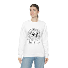 Load image into Gallery viewer, Oh Shih Tzu | Dog Mom Pet Unisex Heavy Blend Crewneck Sweatshirt
