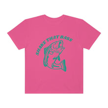 Load image into Gallery viewer, Shake That Bass | Fishing Unisex Garment-Dyed T-shirt
