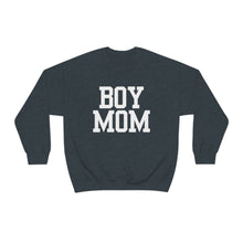 Load image into Gallery viewer, Boy Mom | Baby Boy Newborn New Dad Gender Reveal Pregnancy Announcement Hospital Outfit | Unisex Heavy Blend Crewneck Sweatshirt
