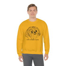 Load image into Gallery viewer, Oh Shih Tzu | Dog Mom Pet Unisex Heavy Blend Crewneck Sweatshirt
