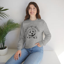 Load image into Gallery viewer, What&#39;s Up Dood | Golden Doodle Poodle Dog Mom Pet Unisex Heavy Blend Crewneck Sweatshirt
