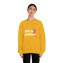 Load image into Gallery viewer, Life is Golden | Golden Retriever Dog Mom Pet Unisex Heavy Blend Crewneck Sweatshirt
