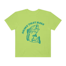 Load image into Gallery viewer, Shake That Bass | Fishing Unisex Garment-Dyed T-shirt
