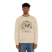 Load image into Gallery viewer, Oh Shih Tzu | Dog Mom Pet Unisex Heavy Blend Crewneck Sweatshirt
