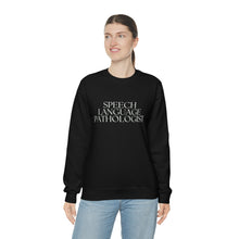 Load image into Gallery viewer, Speech Language Pathologist SLP Gift Unisex Heavy Blend Crewneck Sweatshirt
