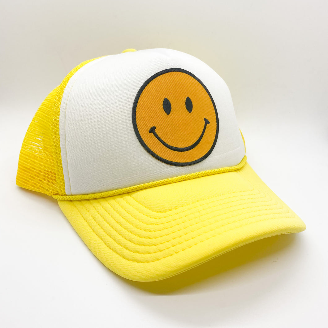 two-toned classic happy hat