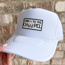 Load image into Gallery viewer, going to the chapel patch trucker hat
