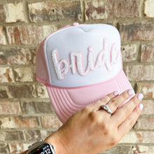 Load image into Gallery viewer, bride chenille patch trucker hat
