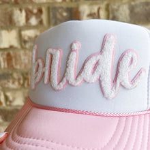 Load image into Gallery viewer, bride chenille patch trucker hat
