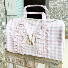 Load image into Gallery viewer, monogrammed duffle bag
