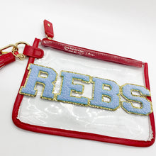 Load image into Gallery viewer, Clear Stadium Wristlet

