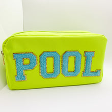 Load image into Gallery viewer, Pool Pouch | Large Neon Lime
