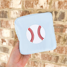 Load image into Gallery viewer, baseball mini pouch
