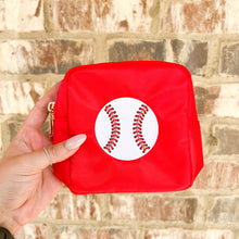 Load image into Gallery viewer, baseball mini pouch
