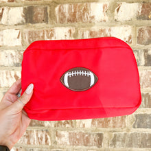 Load image into Gallery viewer, football | medium nylon pouch
