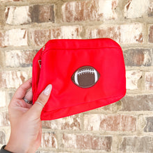 Load image into Gallery viewer, football | medium nylon pouch
